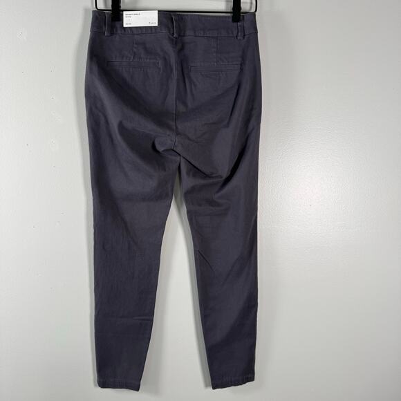 NWT Loft Women's Gray Stretch High Rise Ankle Skinny Jeans Petite Size 0P - Picture 4 of 13
